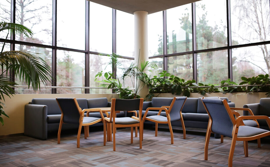 Rauma Hall's lobby.