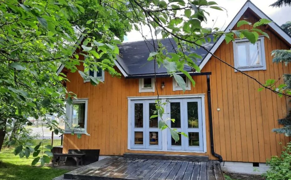 Artist Hulda Leifsdottir's atelier.