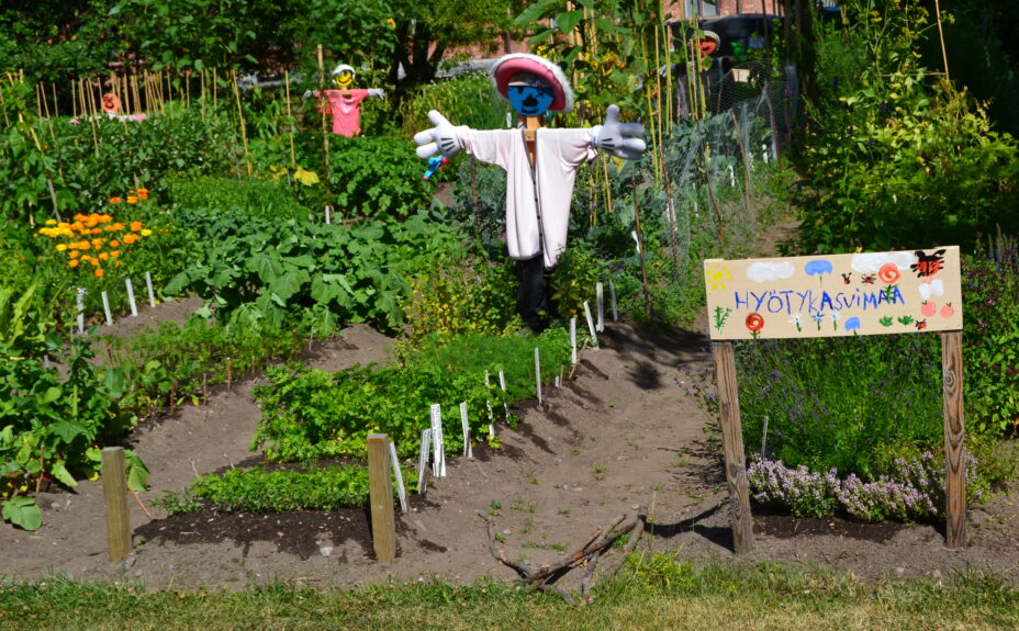 Garden plot of Rauma Seminar Garden.