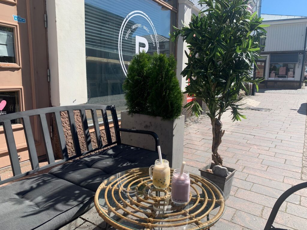 Café Prassenin terassi.