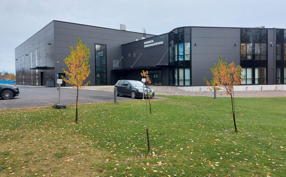 Suomen Sairaalatukku frontside of the office