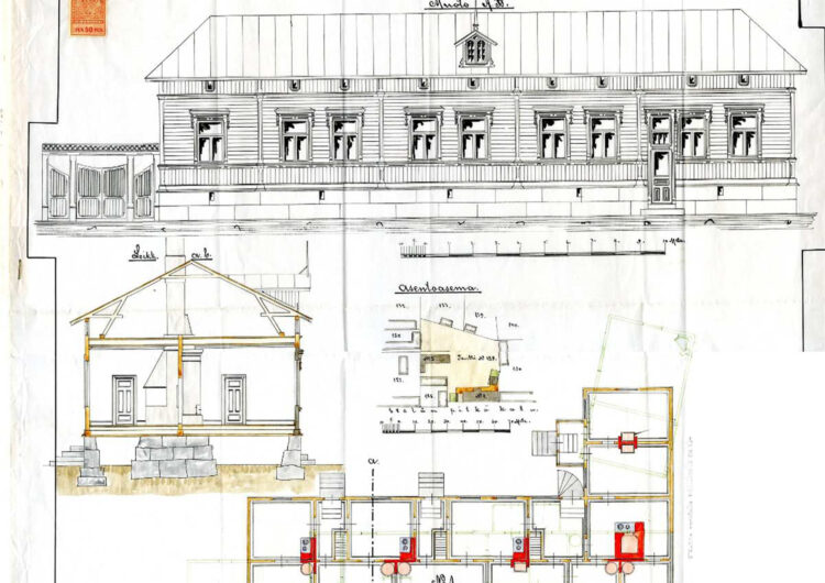 Building drawing of Tammela 1.