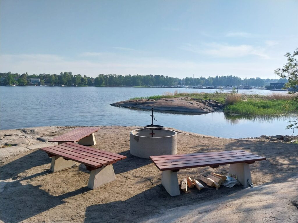 Grillauspaikka Fåfängassa.