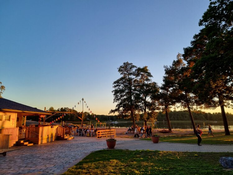 The cafe of the Rauma Outdoor pool.