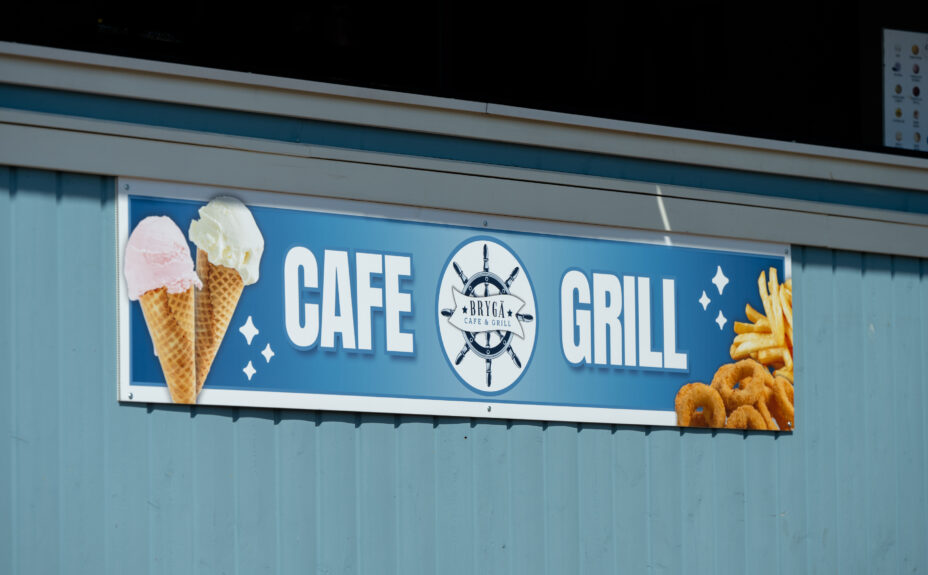 Brygä Cafe & Grill Poroholmassa.