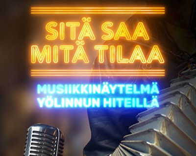 Rauman Kesäteatterin Sitä saa mitä tilaa