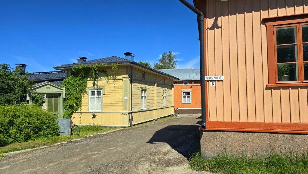 Vanhan Rauman katumaisema.