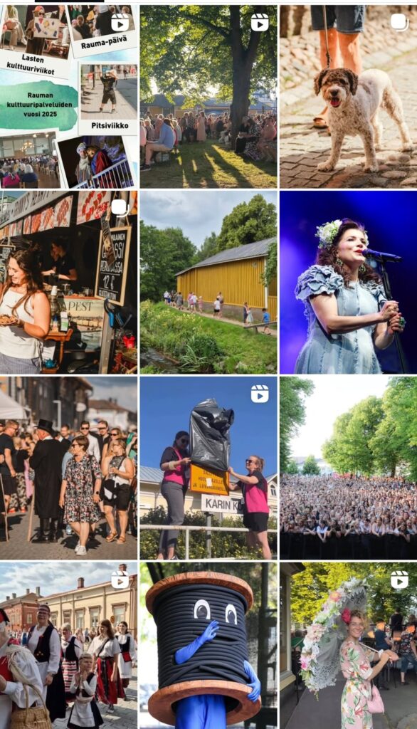 Lace Week Instagram screenshot